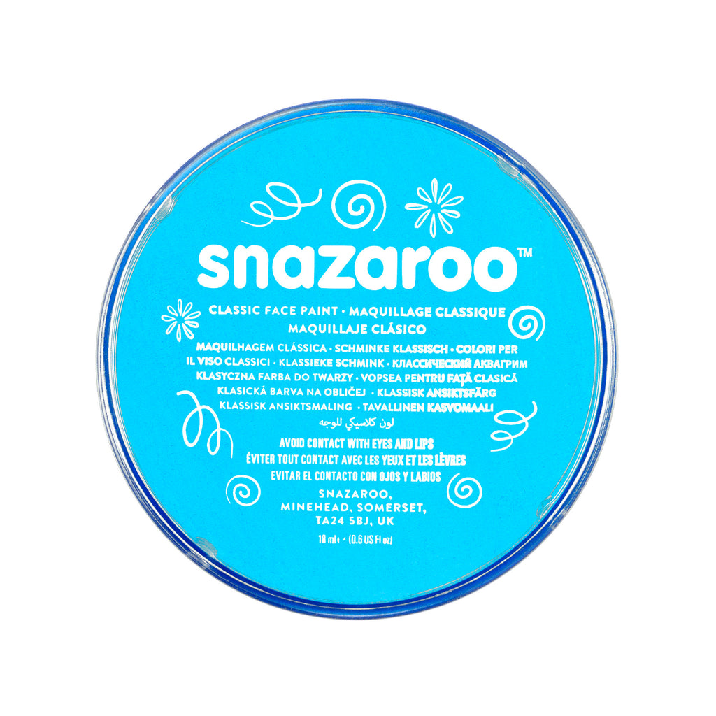 Snazaroo Turquoise Paint Tub