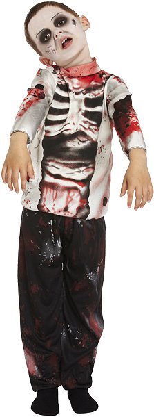 Child Zombie Costume - 7-9 Years