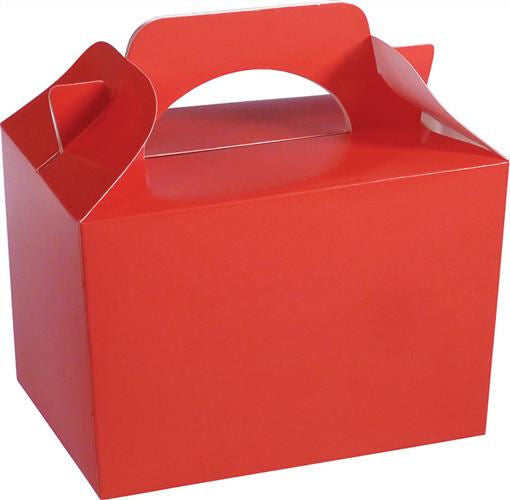 10 Red Party Lunch Boxes
