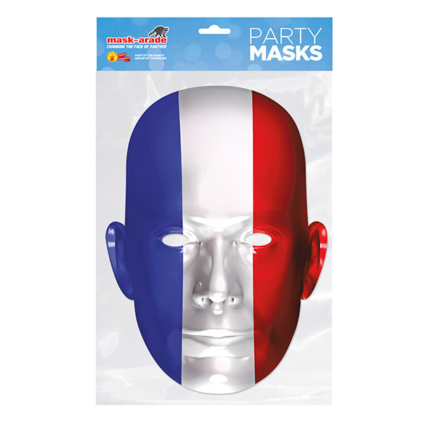 France Flag - Party Mask