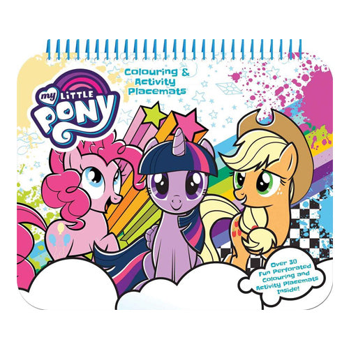 My Little Pony Colouring & Activity Placemats
