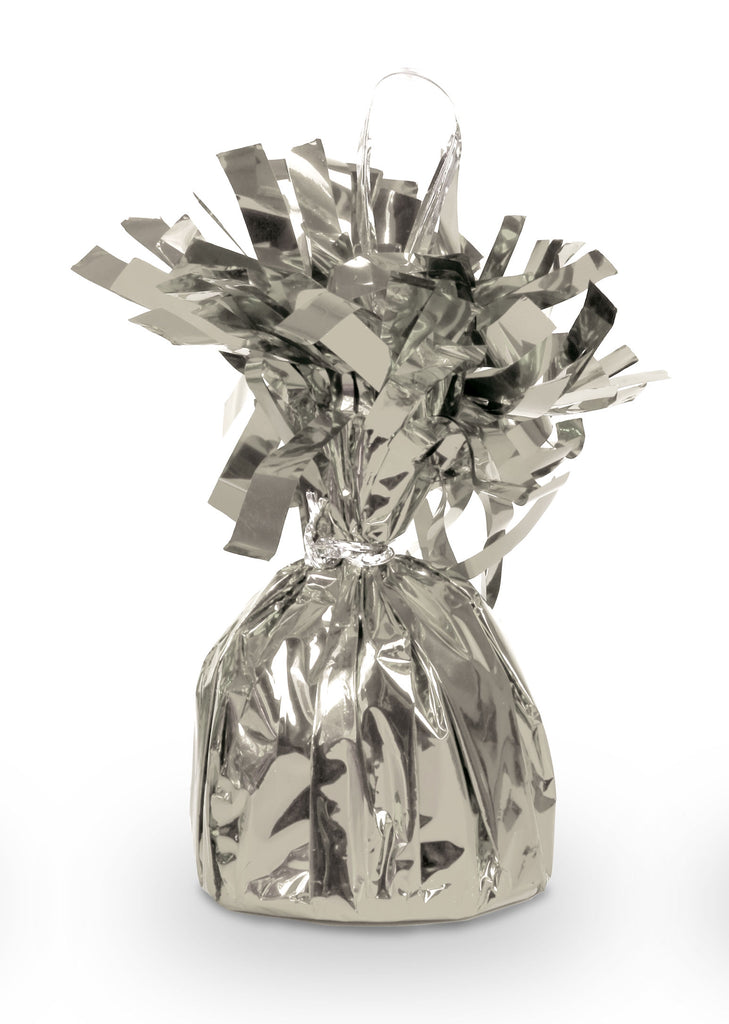 Large Silver Foil Balloon Weight