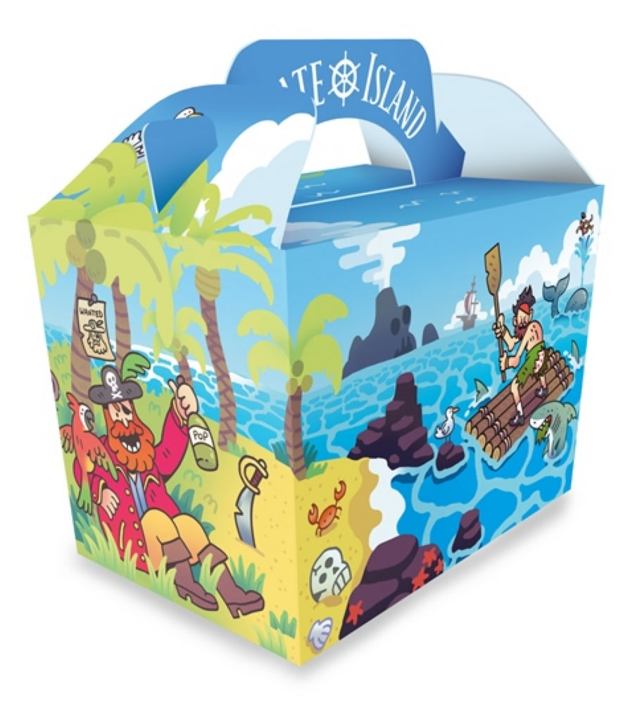 10 Pirate Island Party Lunch Boxes