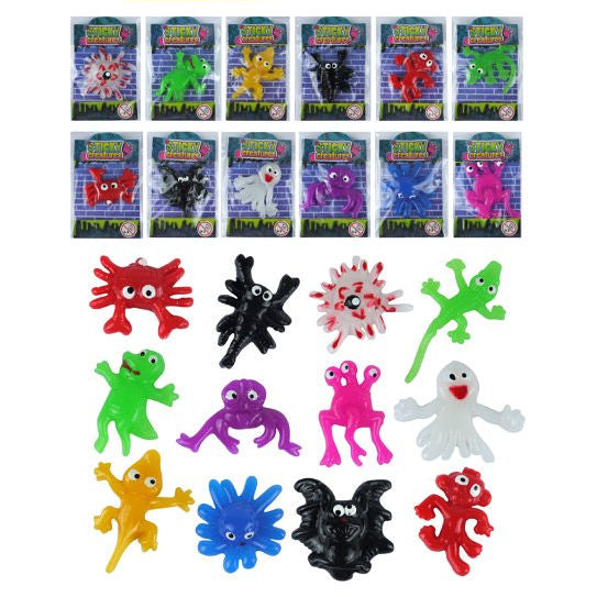 6 Mini Sticky Creatures