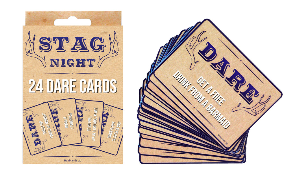 Stag Night Dare Cards