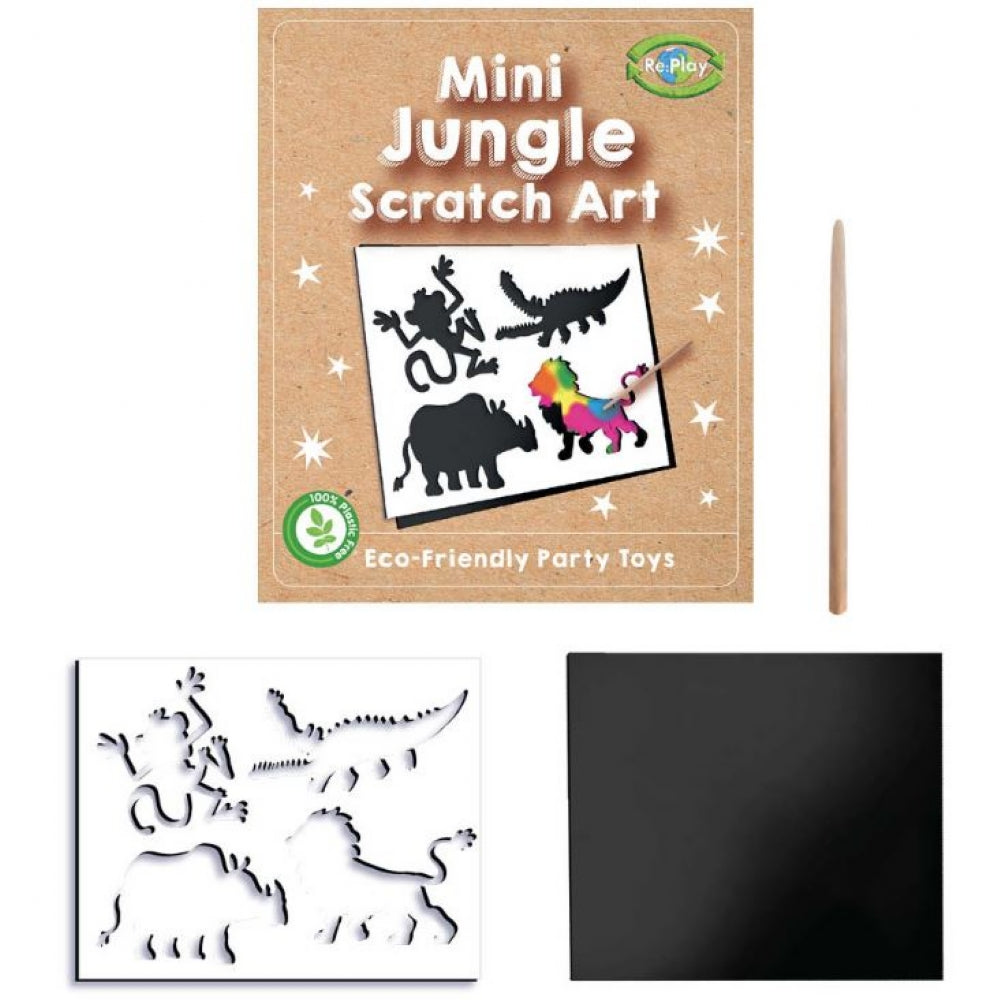 Re:Play Mini Jungle Scratch Art