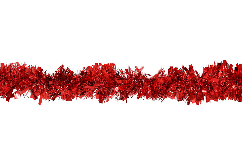 Red 1.8m Christmas Tinsel