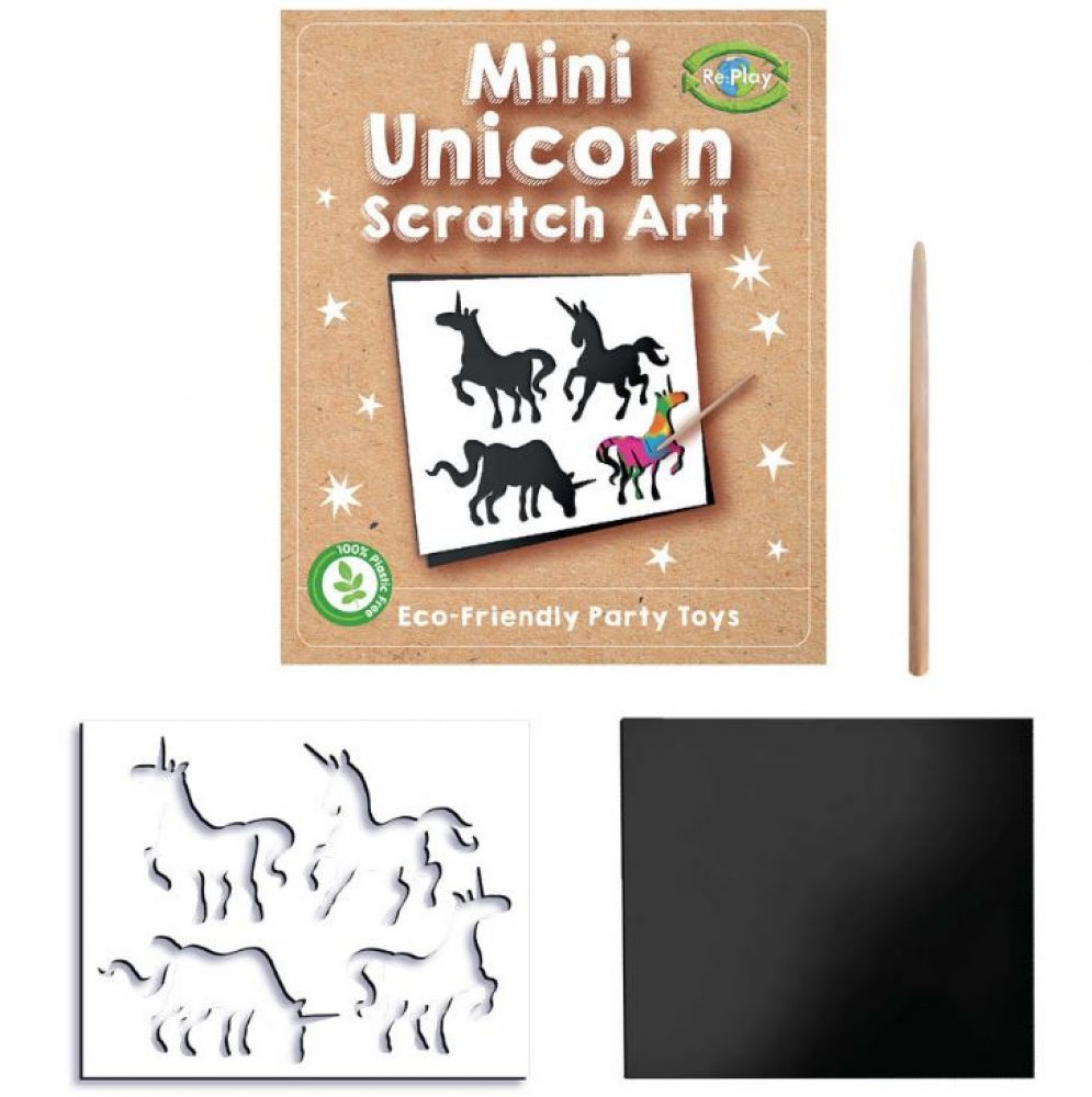Re:Play Mini Unicorn Scratch Art