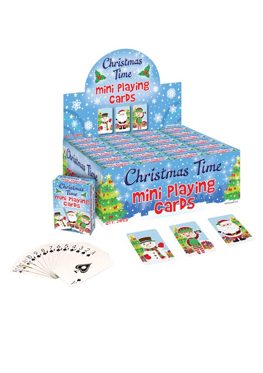 6 Christmas Miniature Playing Card Sets
