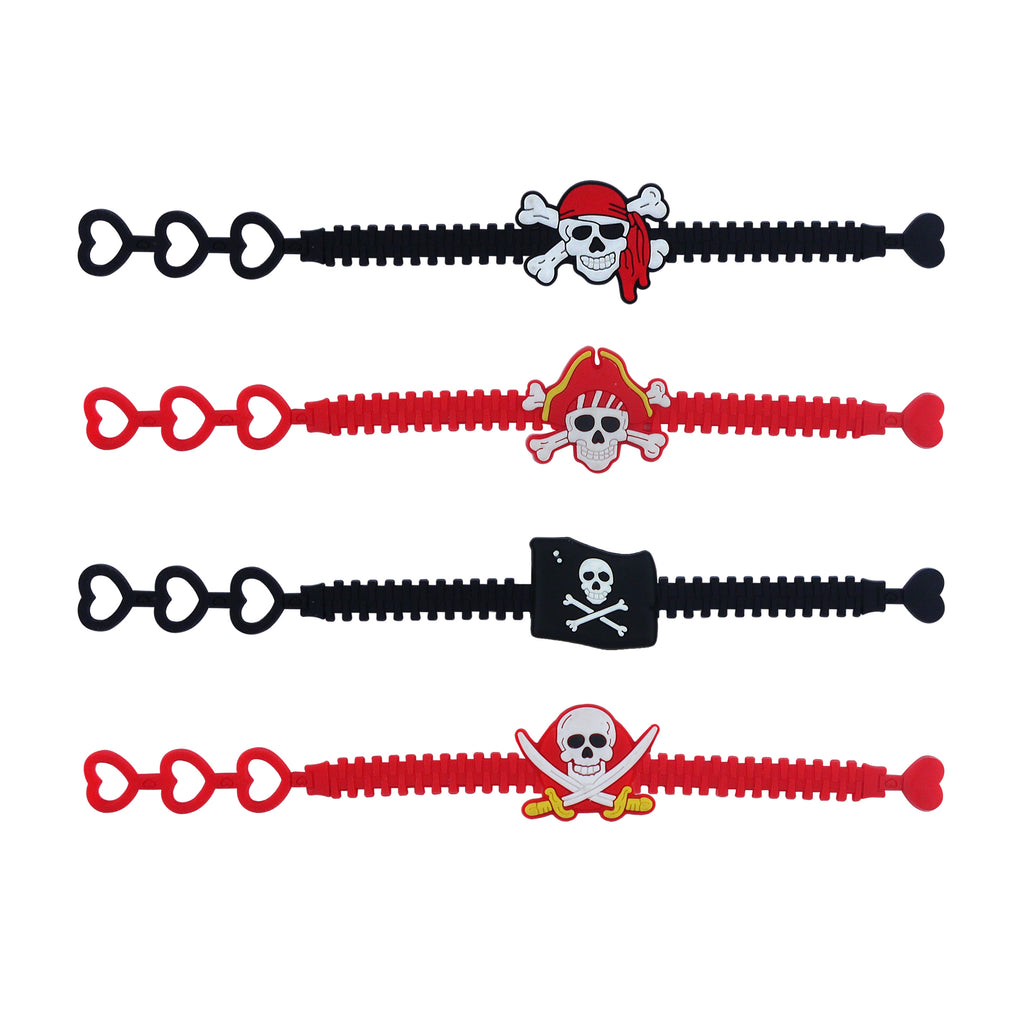 6 Pirate Adjustable Bracelets