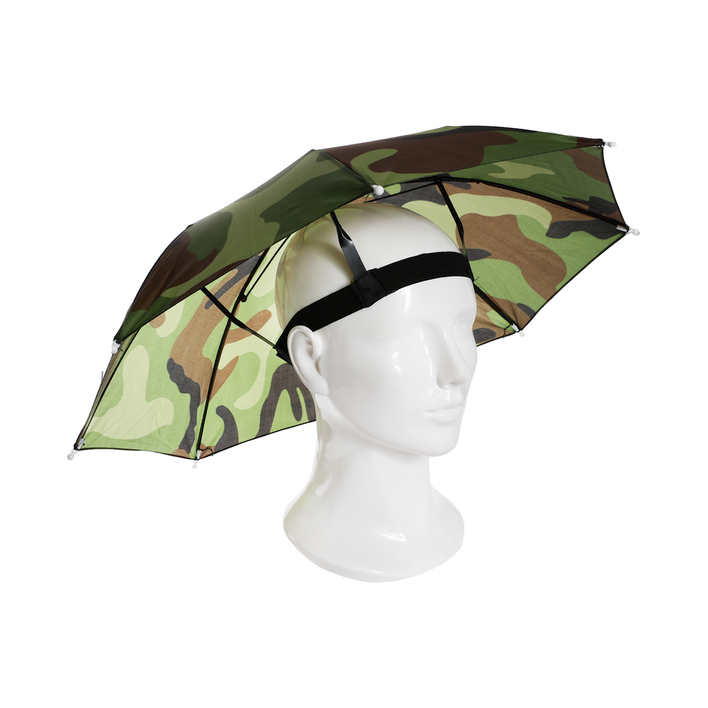 Camouflage Umbrella Hat