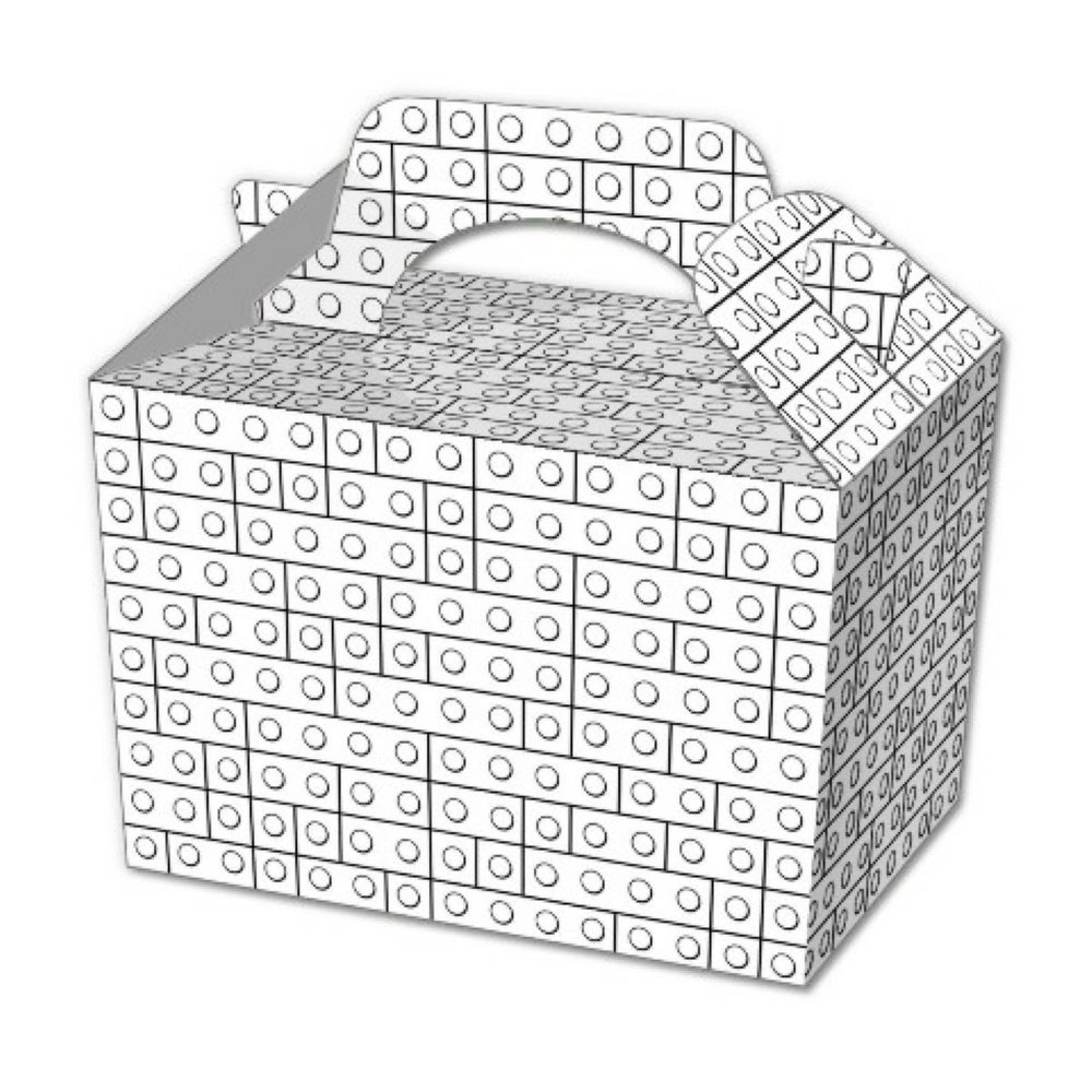 10 Colour In Bricks Boxes