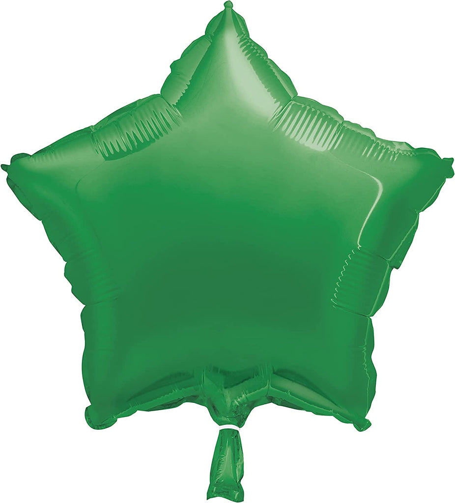 Emerald Green 18" Star Foil Balloon