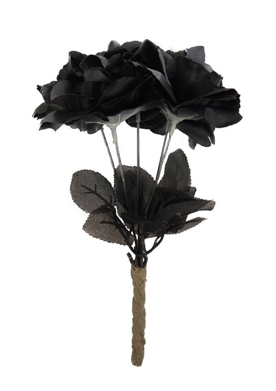 Black Handheld Flowers Prop