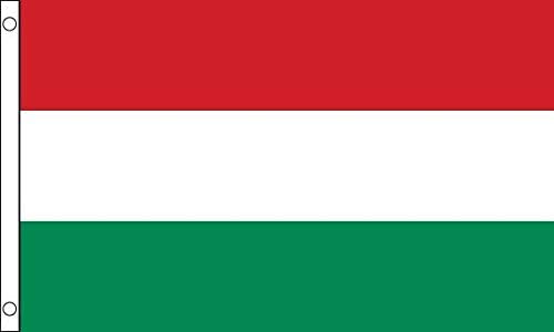 Large Hungary 5ft x 3ft Flag
