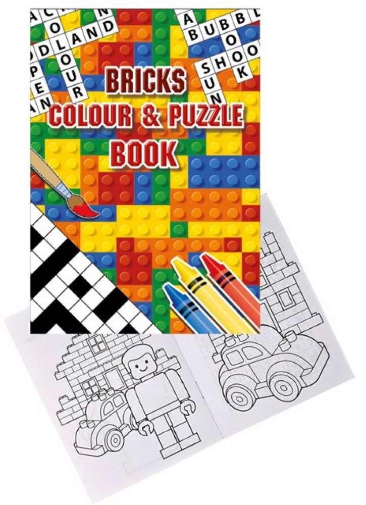 6 Bricks Colour & Puzzle Books