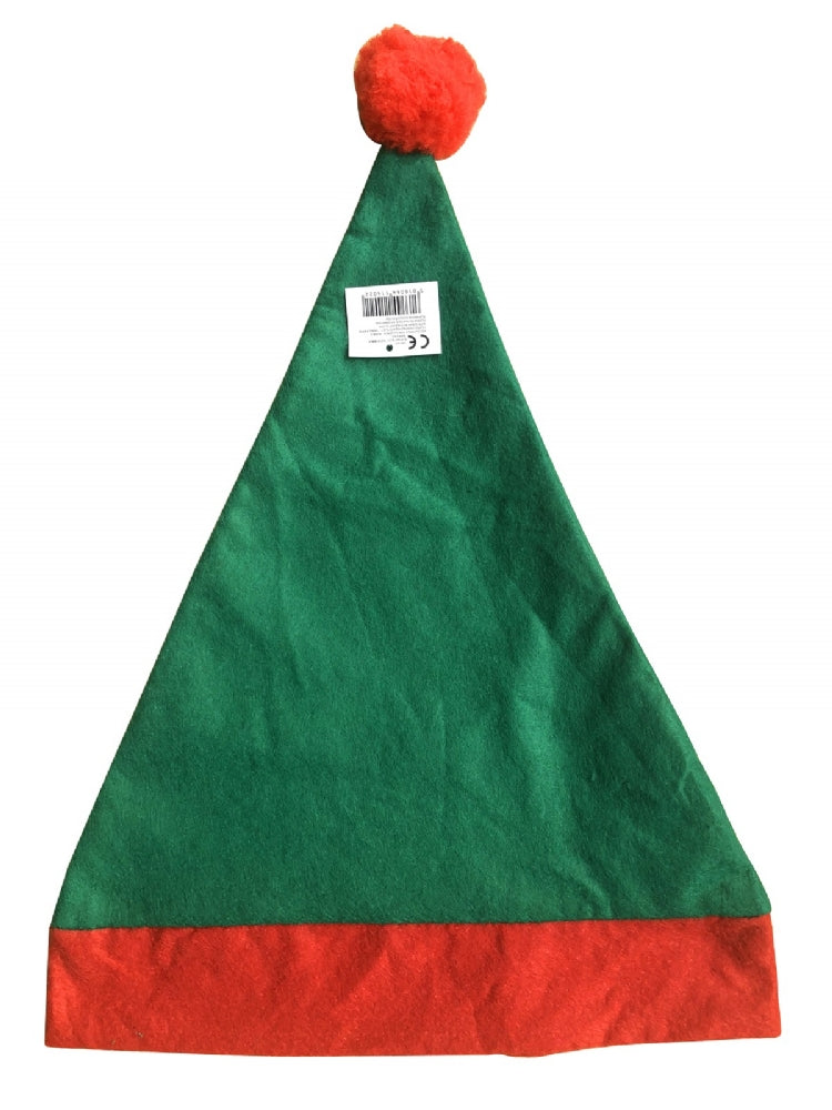 Adult Green Elf Felt Christmas Hat