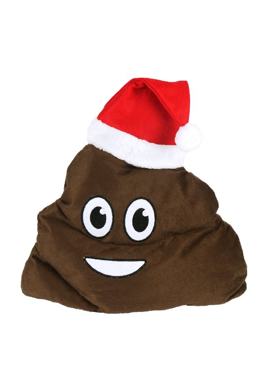 Adult Christmas Fake Poo Hat