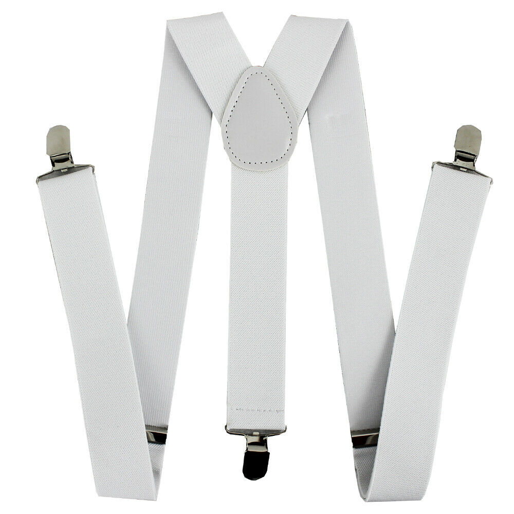 White Adjustable Braces